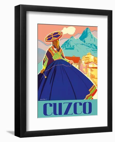 Cuzco, Peru - Machu Picchu-Agostinelli-Framed Art Print