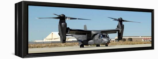 CV-22 Osprey Prepares for Take-Off-Stocktrek Images-Framed Premier Image Canvas