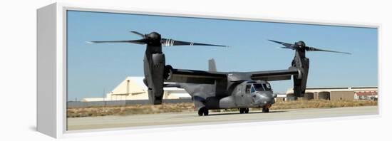 CV-22 Osprey Prepares for Take-Off-Stocktrek Images-Framed Premier Image Canvas