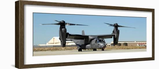 CV-22 Osprey Prepares for Take-Off-Stocktrek Images-Framed Photographic Print