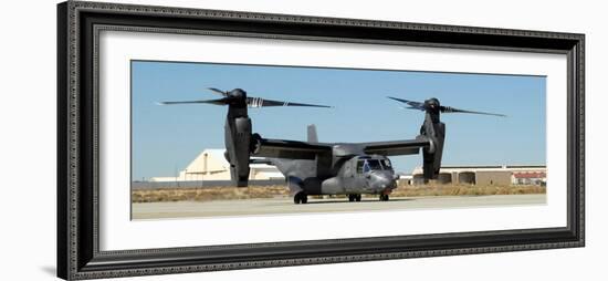 CV-22 Osprey Prepares for Take-Off-Stocktrek Images-Framed Photographic Print