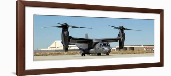 CV-22 Osprey Prepares for Take-Off-Stocktrek Images-Framed Photographic Print