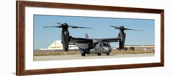 CV-22 Osprey Prepares for Take-Off-Stocktrek Images-Framed Photographic Print