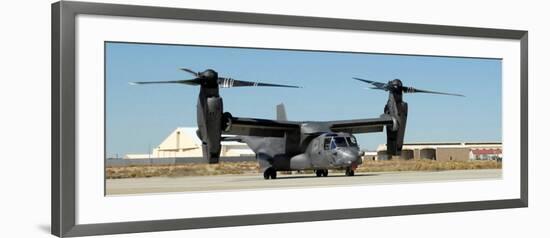 CV-22 Osprey Prepares for Take-Off-Stocktrek Images-Framed Photographic Print