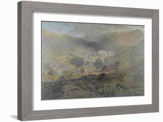 Cwm Trefaen-Alfred William Hunt-Framed Giclee Print