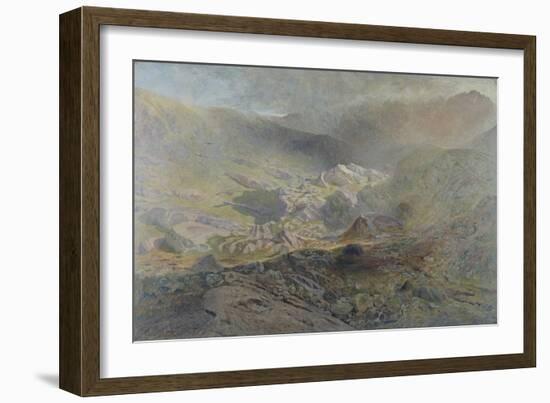 Cwm Trefaen-Alfred William Hunt-Framed Giclee Print