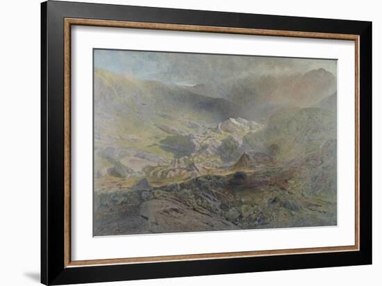 Cwm Trefaen-Alfred William Hunt-Framed Giclee Print