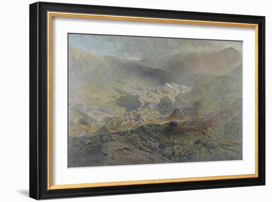 Cwm Trefaen-Alfred William Hunt-Framed Giclee Print