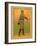 Cy Young, 1911 (T3) Turkey Red Cabinets Trading Card-null-Framed Art Print