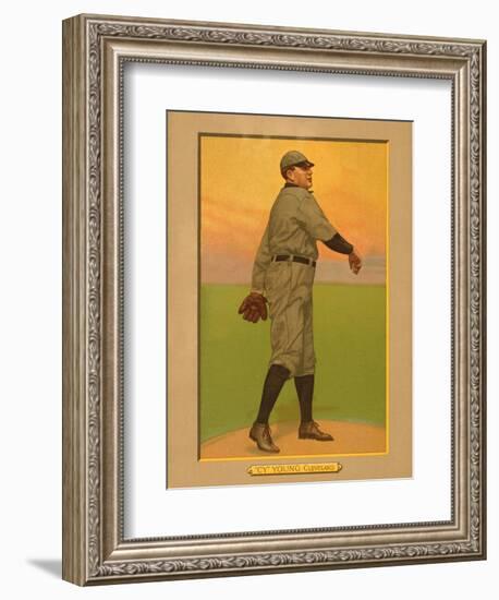 Cy Young, 1911 (T3) Turkey Red Cabinets Trading Card--Framed Art Print