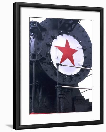 CY116 Retired Train, Trans Siberian Railroad Museum, Ulan Batar, Mongolia-Bill Bachmann-Framed Photographic Print