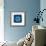 Cyan Blue Urchin-Christine Caldwell-Framed Premium Giclee Print displayed on a wall