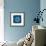 Cyan Blue Urchin-Christine Caldwell-Framed Premium Giclee Print displayed on a wall