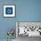 Cyan Blue Urchin-Christine Caldwell-Framed Premium Giclee Print displayed on a wall