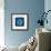 Cyan Blue Urchin-Christine Caldwell-Framed Premium Giclee Print displayed on a wall