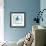 Cyan Octopus-Christine Caldwell-Framed Premium Giclee Print displayed on a wall