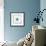 Cyan Starfish-Christine Caldwell-Framed Premium Giclee Print displayed on a wall