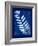 Cyanotype Fern-Dan Zamudio-Framed Art Print