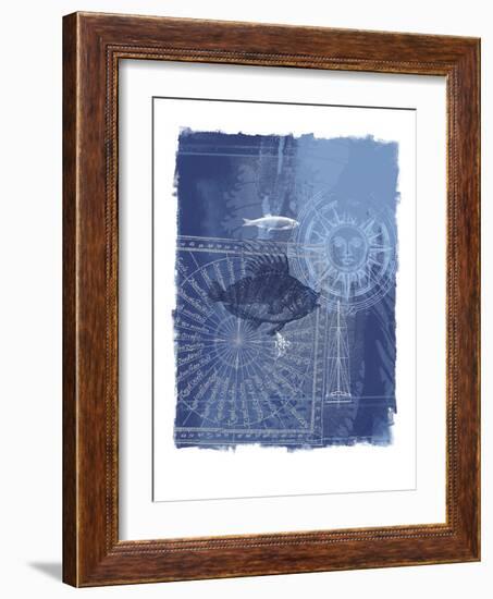 Cyanotype I-Ken Hurd-Framed Art Print