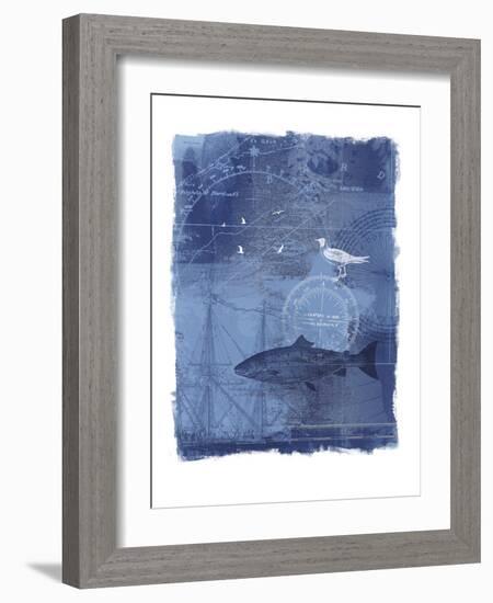 Cyanotype II-Ken Hurd-Framed Art Print