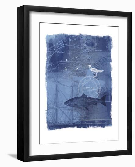 Cyanotype II-Ken Hurd-Framed Art Print