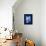 Cyanotype Leaf-Dan Zamudio-Framed Stretched Canvas displayed on a wall