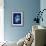 Cyanotype Maple-Dan Zamudio-Framed Art Print displayed on a wall