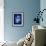 Cyanotype Maple-Dan Zamudio-Framed Art Print displayed on a wall