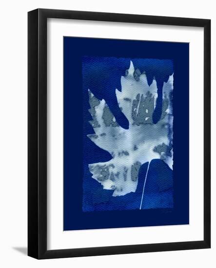 Cyanotype Maple-Dan Zamudio-Framed Art Print