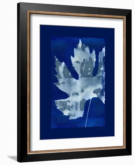 Cyanotype Maple-Dan Zamudio-Framed Art Print