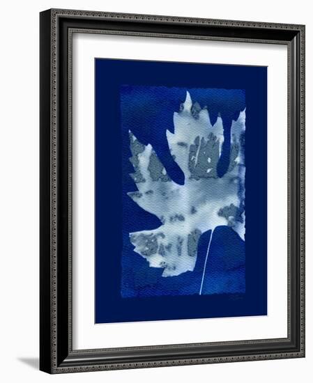 Cyanotype Maple-Dan Zamudio-Framed Art Print