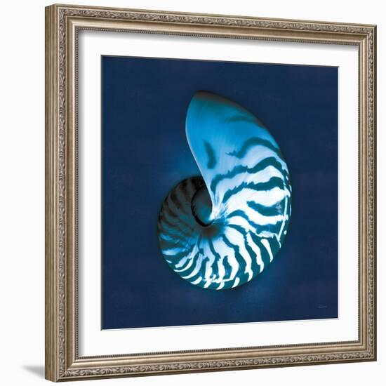 Cyanotype Sea I-Sue Schlabach-Framed Art Print