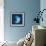 Cyanotype Sea I-Sue Schlabach-Framed Art Print displayed on a wall