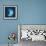 Cyanotype Sea I-Sue Schlabach-Framed Art Print displayed on a wall
