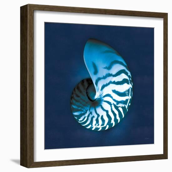 Cyanotype Sea I-Sue Schlabach-Framed Art Print