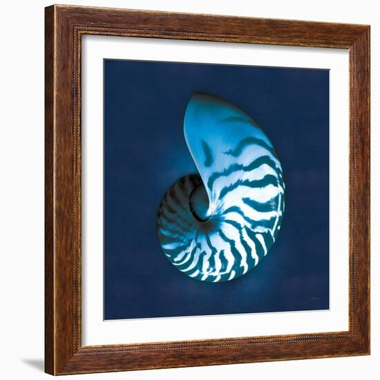 Cyanotype Sea I-Sue Schlabach-Framed Art Print