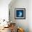 Cyanotype Sea I-Sue Schlabach-Framed Art Print displayed on a wall