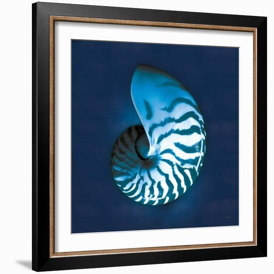 Cyanotype Sea I-Sue Schlabach-Framed Art Print