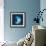 Cyanotype Sea I-Sue Schlabach-Framed Art Print displayed on a wall