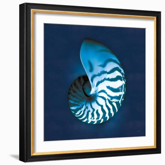 Cyanotype Sea I-Sue Schlabach-Framed Art Print