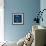 Cyanotype Sea II-Sue Schlabach-Framed Art Print displayed on a wall