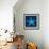 Cyanotype Sea III-Sue Schlabach-Framed Art Print displayed on a wall