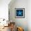 Cyanotype Sea III-Sue Schlabach-Framed Art Print displayed on a wall