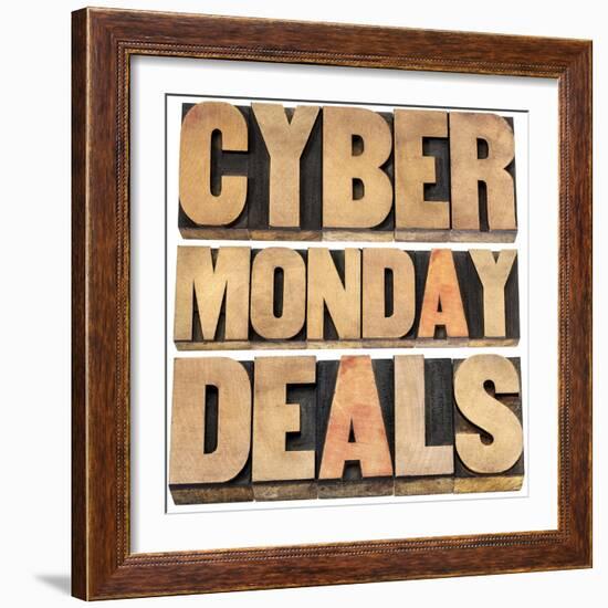 Cyber Monday Deals-PixelsAway-Framed Art Print