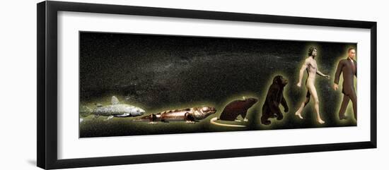 Cybernetic Evolution-Christian Darkin-Framed Photographic Print