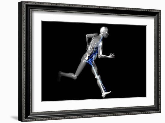 Cyborg Running-Christian Darkin-Framed Photographic Print