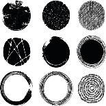 Set of Graphic Circles-Cyborgwitch-Art Print