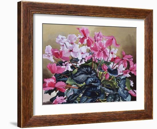 Cyclamen, 2004-Christopher Ryland-Framed Giclee Print