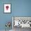Cyclamen Dance-Julia McLemore-Framed Art Print displayed on a wall