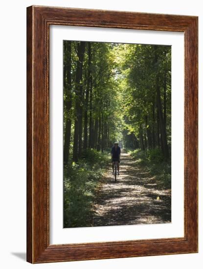 Cycle Avenue-Charles Bowman-Framed Photographic Print